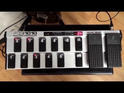 Behringer FCB1010 with Uno4Kemper & Kemper Profiler Amp over EtherCon (ethernet) connection