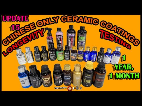28 WAY CHINESE COATINGS LONGEVITY TEST - UPDATE 15   1 YEAR, 1 MONTH - CHEAP STANDOUTS!