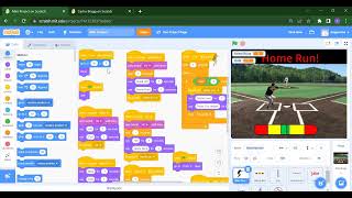 Baseball game in Scratch || Scratch Tutorial For beginner || best scratch project.