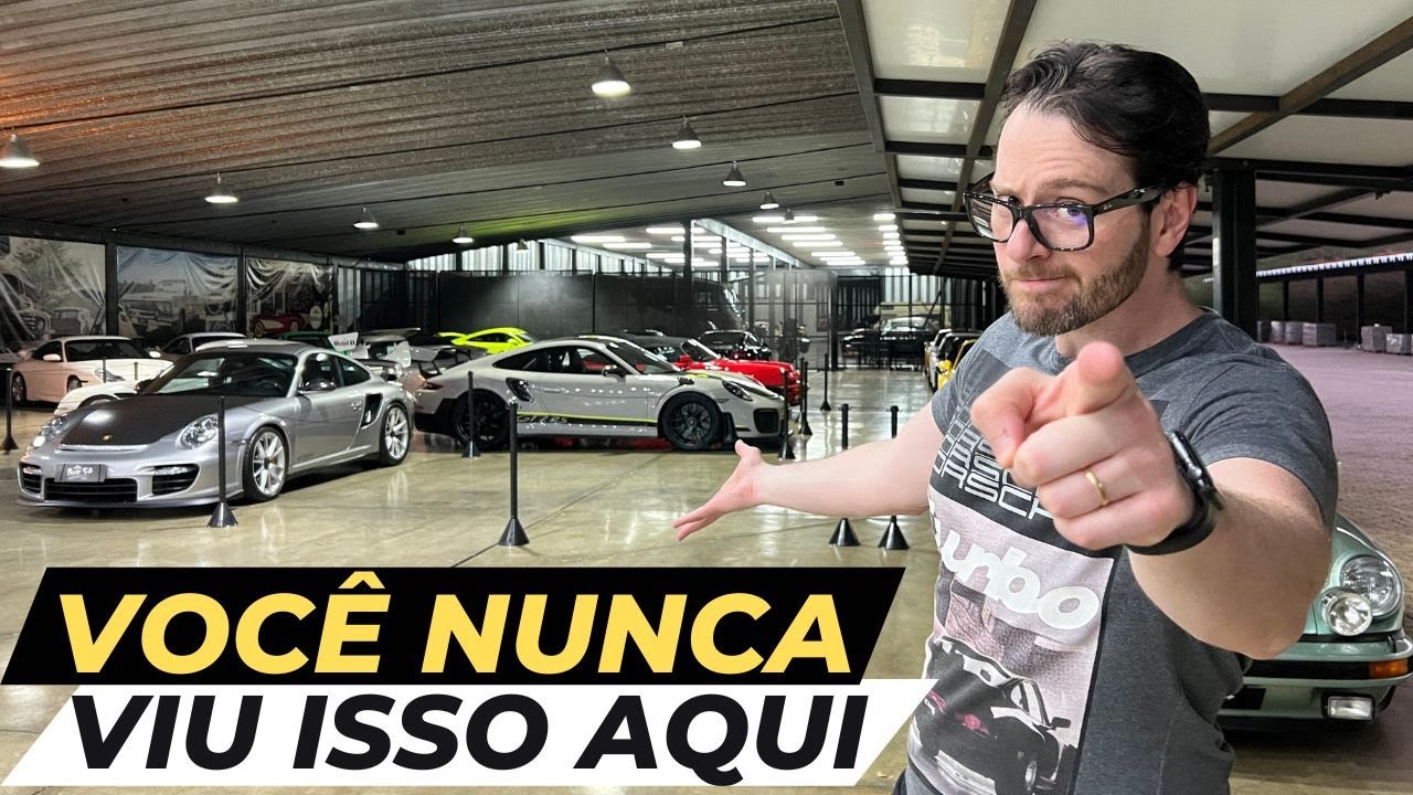 OS PORSCHES MAIS RAROS DO BRASIL NUM LUGAR SÓ