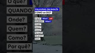Aprenda a Fazer Perguntas em Inglês #shorts