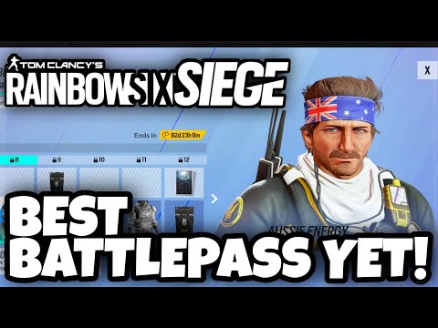 NEW HIGH CALIBRE FULL BATTLEPASS! (Best Battlepass Yet!) Rainbow Six Siege