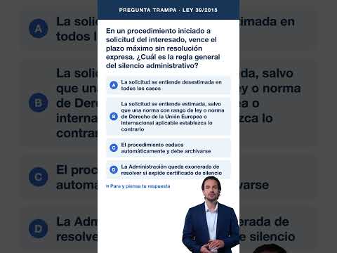 Pregunta trampa: ¿silencio positivo o negativo?