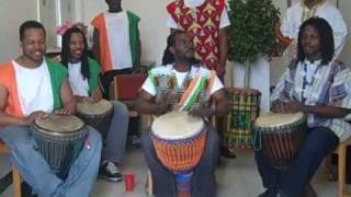 TRA BI LIZIE African Djembe Drumming IV featuring 