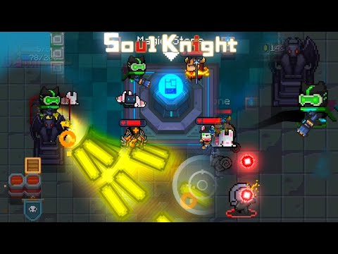 Soul Knight 4 Player Multiplayer EPIC/CRAZY/FUNNY Moments