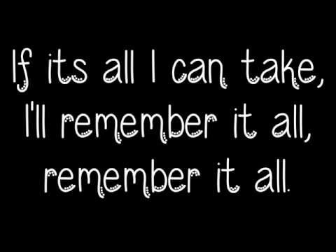 Remember - Kari Kimmel (with lyrics)