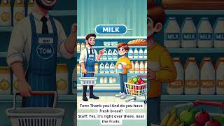 🔹 English Conversation at the Supermarket – Hội thoại tiếng Anh trong siêu thị!