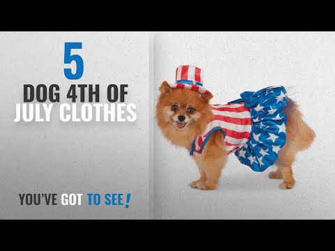 Top 5 Dog 4Th Of July Clothes [2018 Best Sellers]: Rubie's 4th of July Pet Costume, Medium,