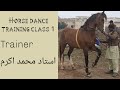 training horse dance class 1