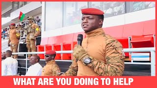 Message From The President Of Burkina Faso Captain Ibrahim Traore 