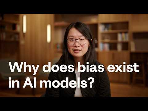 Why does bias exist in AI models?