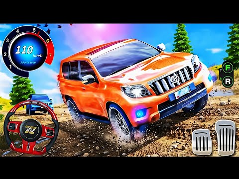 Offroad 4x4 Luxury Prado Simulator |SUV Jeep Hill Climb Racing 3D - Android GamePlay