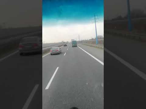 Pijany Kierowca Ukraińskiej Ciężarówki na A4 Kraków (Wieliczka - Kraków Wielicka), Drunk UA Driver