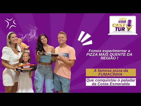 VEM COM CASTTUR te leva para conhecer a PIZZA mais quente da região em ITAPEMA