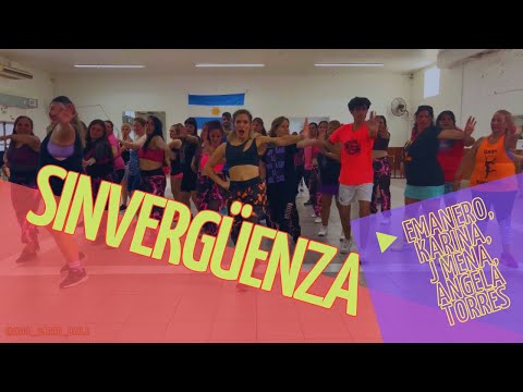 Sinvergüenza -DANCE-BAILA Coreo 💃 - EC DANCEFLOW - cumbia - Euge Carro ⚡️