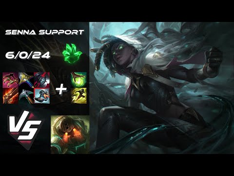 SUPPORT Senna vs Nautilus - EU Challenger Patch 25.21