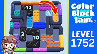 Solution du Niveau 1752 de Color Block Jam