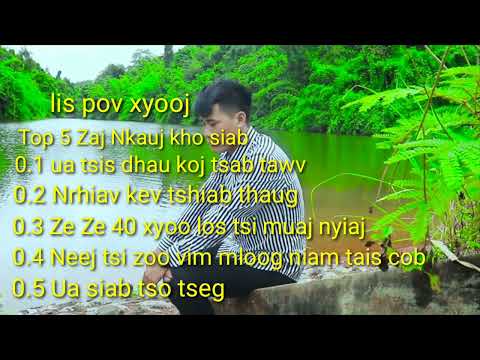 Lis pov xyooj Top 5 Zaj nkauj kho siab 2023_2024 suab kho siab