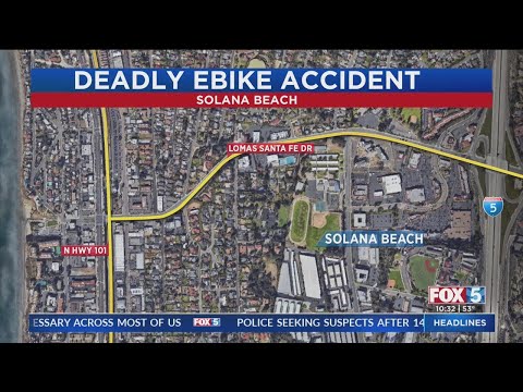Deadly E-Bike Accident In Solana Beach