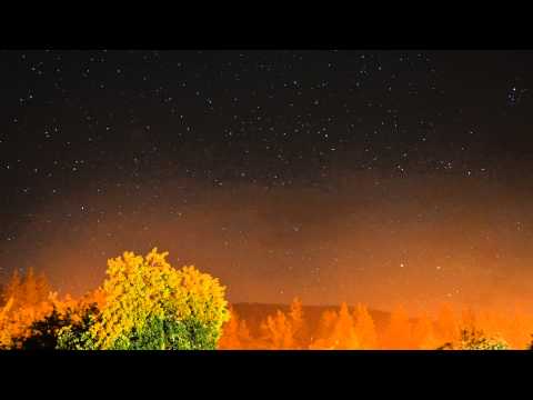 Sternenhimmel über dem großen Falkenstein