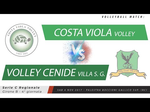Costa Viola volley vs Volley Cenide volley