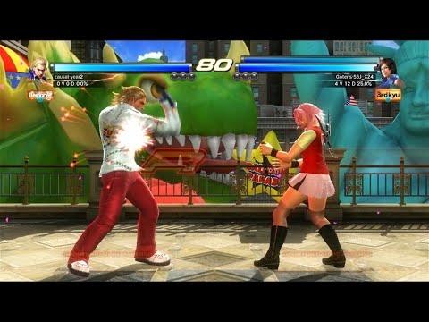 04 Asuka y Alisa (Gotens) VS Steve - Tekken Tag Tournament 2 ( Uchiha x24 )