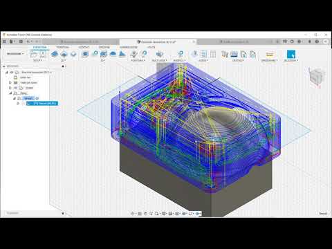 Modulo CAM Fusion360 lavorazioni 3D   12 Lavorazione di superfici a doppia curvatura