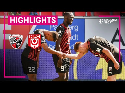FC Ingolstadt 04 - Hallescher FC | Highlights 3. Liga | MAGENTA SPORT