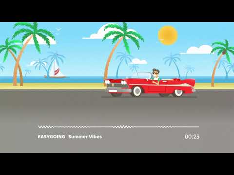 EASYGOING - Summer Vibes 【Music Visualizer】
