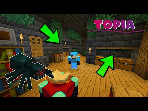 I Made A Double Cave Spider Spawner XP Farm in Survival! :: Topia S2E1 [1.18 Java and Bedrock]