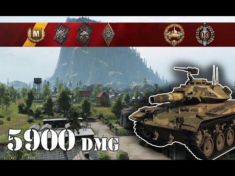 World of Tanks / T49 .. 5900 Dmg