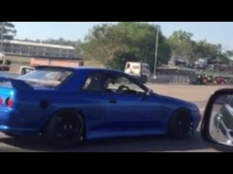 Nissan R32 Skyline 1JZ 350hp vs Mitsubishi Evo 9 375hp