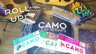 CAMO LEAF WRAPS INFUSED & GLOBS SESH! Nothing for sale!