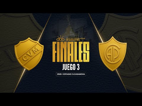 STREAMING PRIMERA DIVISION MASCULINO - FINALES - JUEGO 3 - VILLA MITRE VS PACIFICO