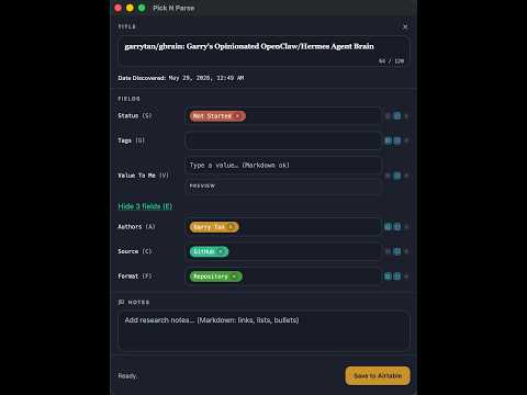 Item video thumbnail