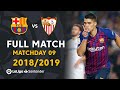FC Barcelona vs Sevilla FC (4-2) Matchday 9 2018/2019 - FULL MATCH