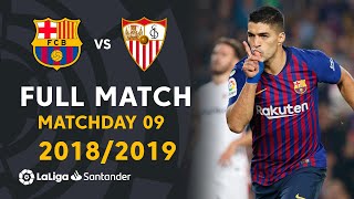 FC Barcelona vs Sevilla FC (4-2) J09 2018/2019 - F