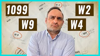 W2, W4, W9, 1099 Tax Forms: What's the Difference (And Which One Do You Need)