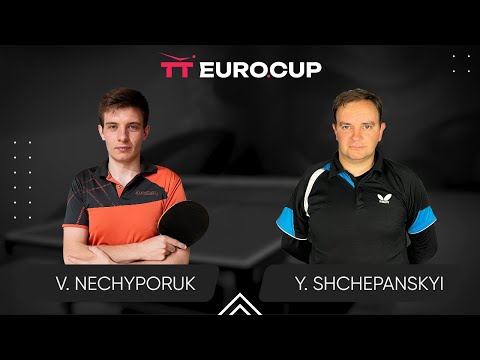 10:45 Vadym Nechyporuk - Yurii Shchepanskyi 28.12.2023 TT Euro.Cup Ukraine  Star. TABLE 3