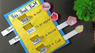THIS , THAT TLM for primary school || English TLM || TLM
