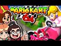 BLG VS GameFace Mario Kart 64 Online Multiplayer Part 1 Split Screen VS All Cups All Tracks 150cc