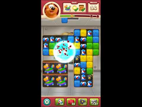 Toon Blast Level 2645 - NO BOOSTERS 🐻🐺🐱 | SKILLGAMING ✔️