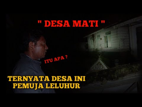 NEKAT TINGGAL SENDIRI DI DESA MATI BAPAK INI TIDAK TAKUT DENGAN GUNUNG SINABUNG