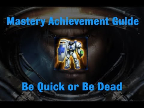 Be Quick or Be Dead Mastery Achievement - Starcraft 2 Wings of Liberty