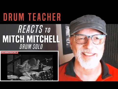 Thumbnail for Drum Teacher Reacts to Mitch Mitchell - Drum Solo by Mitch Mitchell