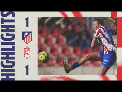 Atlético de Madrid Femenino 1-1 Granada | Jensen | HIGHLIGHTS - Liga F, MD18