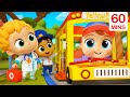 Taking The Bus To Work Job And Career Songs Little Angel Nursery Rhymes For Kids