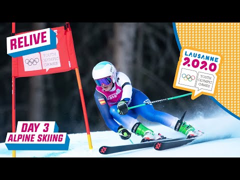 RELIVE - Alpine Skiing - Giant Slalom - Day 3 | Lausanne 2020