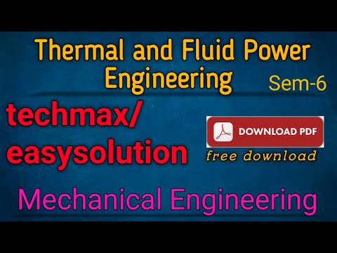 how to download easy solution pdf TFPE | THERMAL AND FLUID POWER ENGINEERING