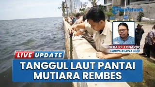 Tanggul Laut Pantai Mutiara Pluit Rembes, Wali Kota Jakut Kerahkan SDA untuk Pantau Situasi